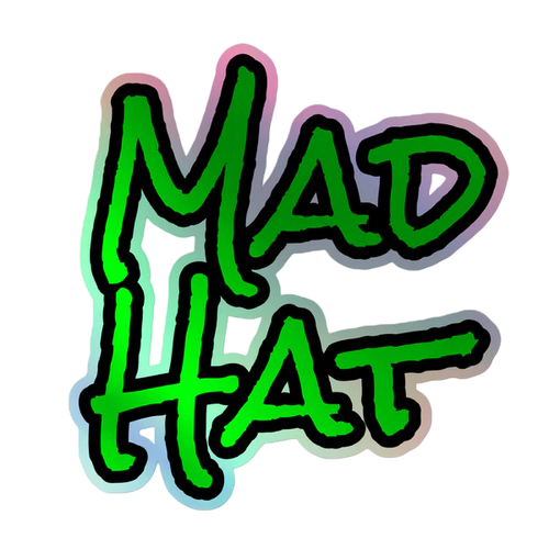 Mad Hat Holographic Decal
