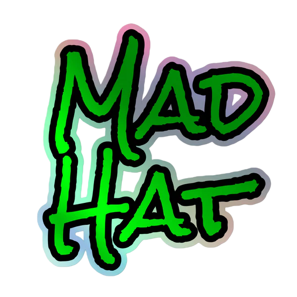 Mad Hat Holographic Decal