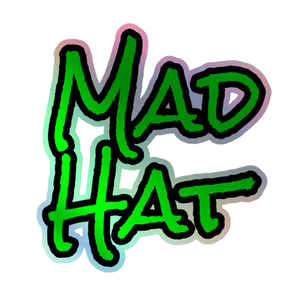Mad Hat Holographic Decal