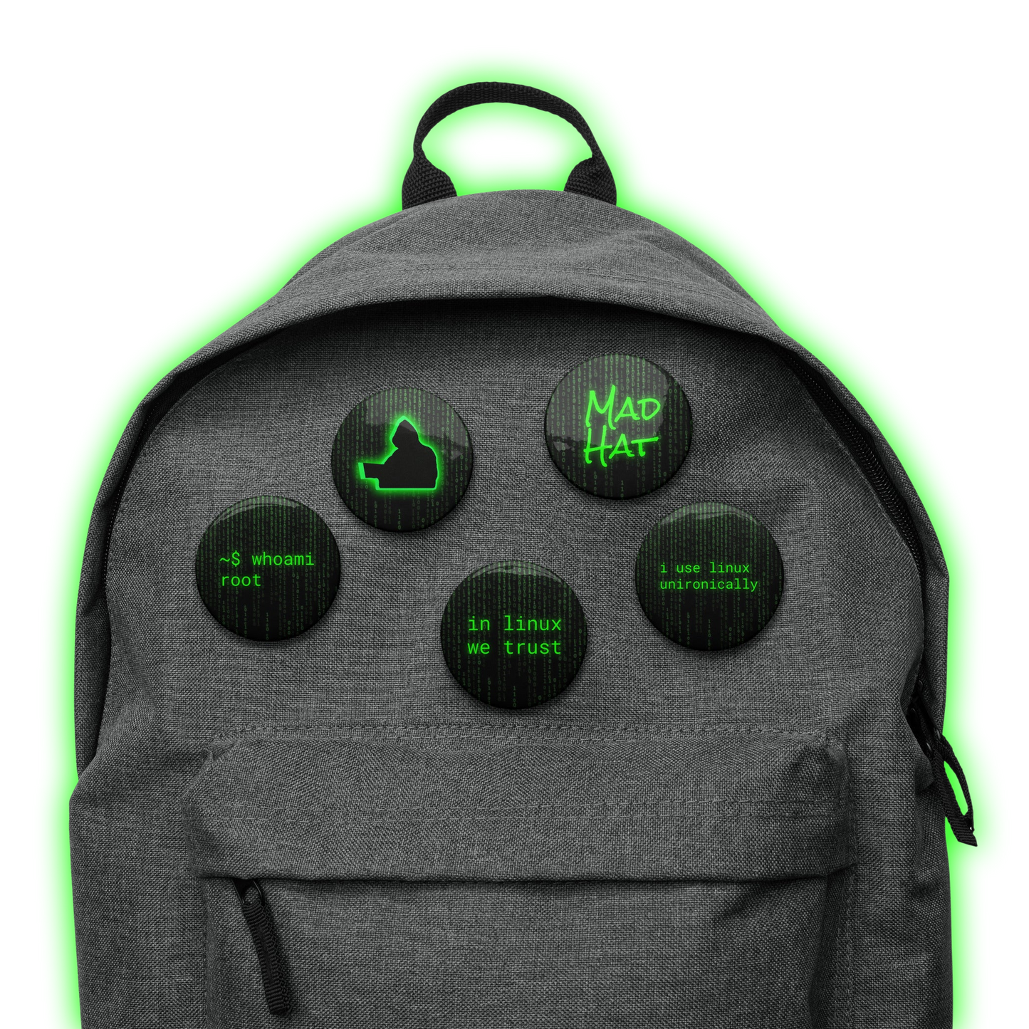 Mad Hat "Status Indicators" Pin Set